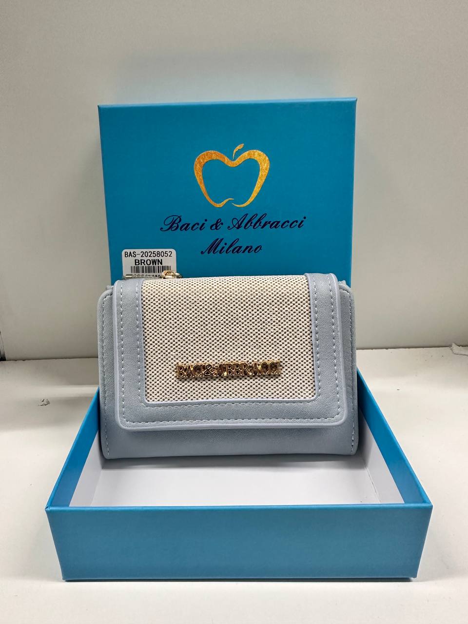 Portafoglio compatto da donna Baci & Abbracci