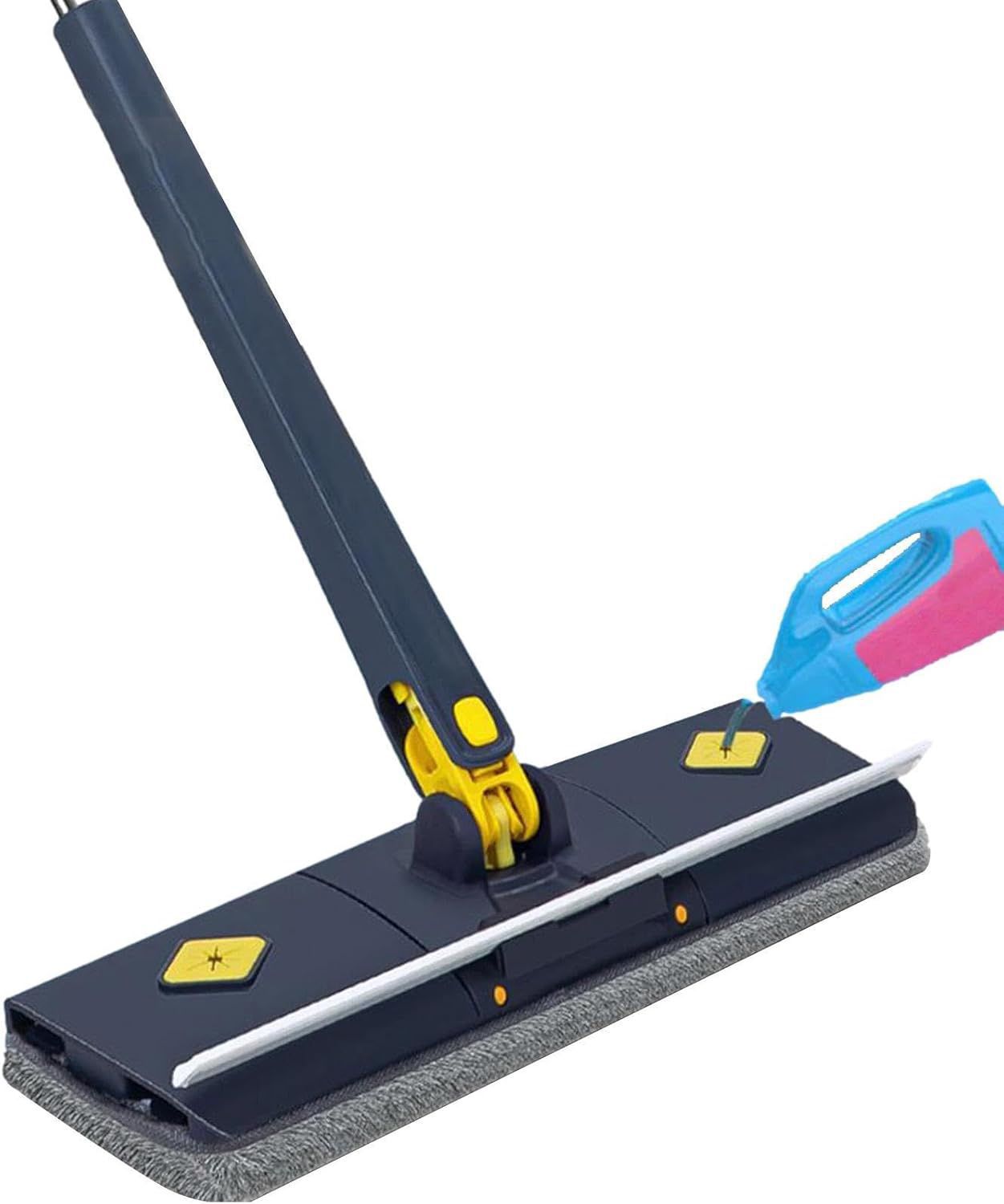Mocio Piatto con Strizzatore Integrato – Pulizia Facile e Veloce