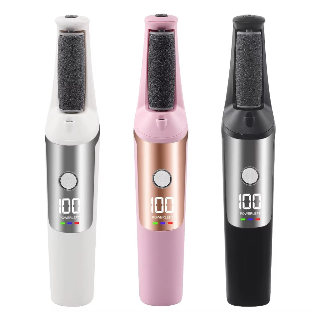 BACCHETTA 3IN1 RIMUOVI CALLI ELETTRICO LIMA RICARICABILE STRUMENTI PER PEDICURE MANICURE