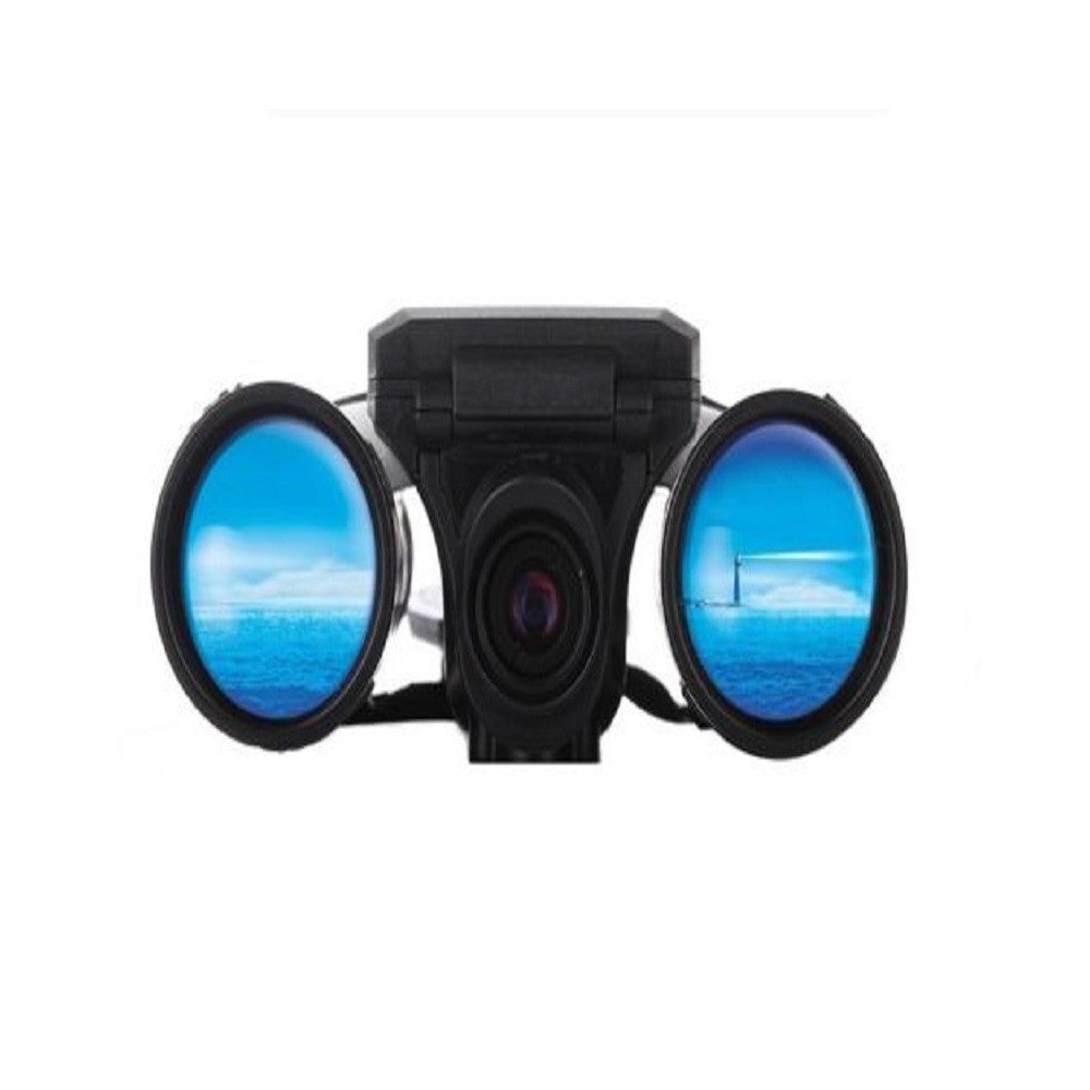 BINOCOLO CON FOTOCAMERA VIDEOCAMERA DIGITALE HD MICRO SD 1080 12x DISPLAY 2"