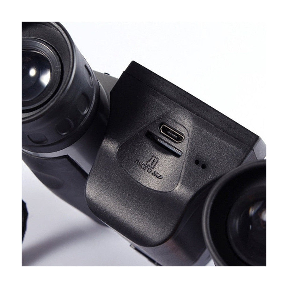 BINOCOLO CON FOTOCAMERA VIDEOCAMERA DIGITALE HD MICRO SD 1080 12x DISPLAY 2"