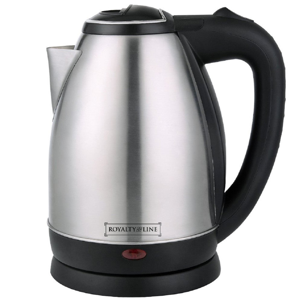BOLLITORE ELETTRICO IN ACCIAIO INOX 1,8LT 2200W ACQUA CALDA BOLLILATTE SILVER