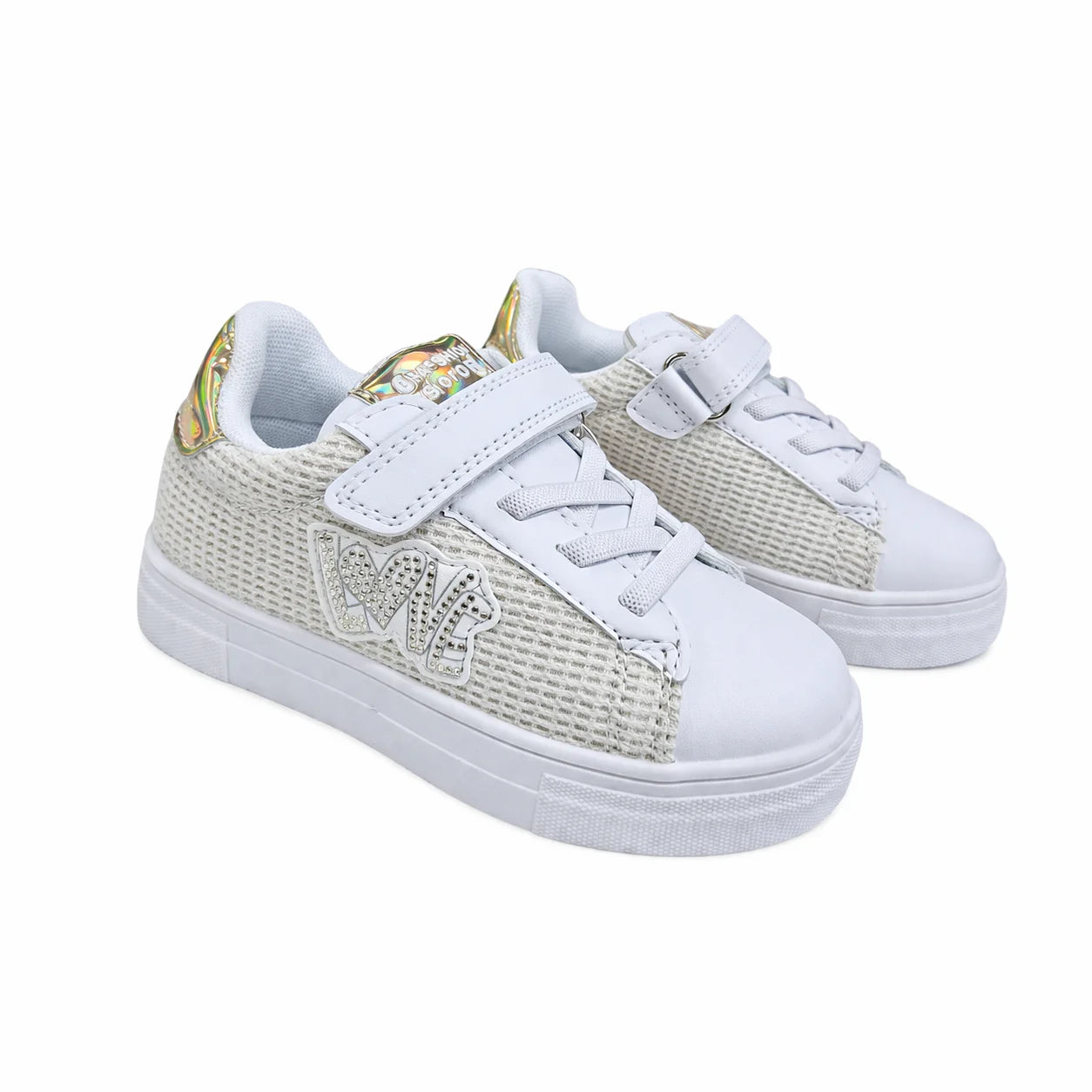 Sneakers Ragazza con Dettagli Brillanti
