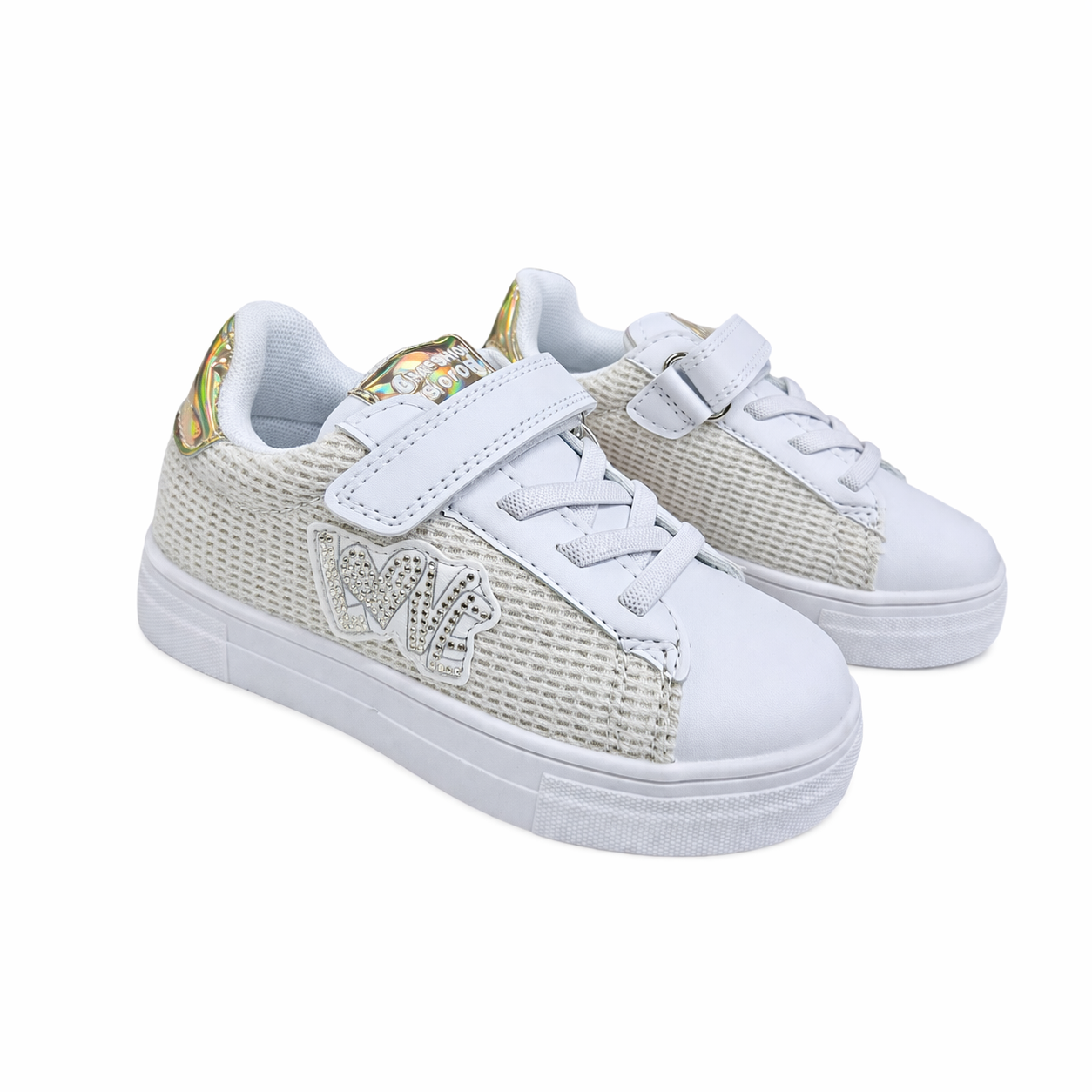 Sneakers Bambina con Dettaglio LOVE