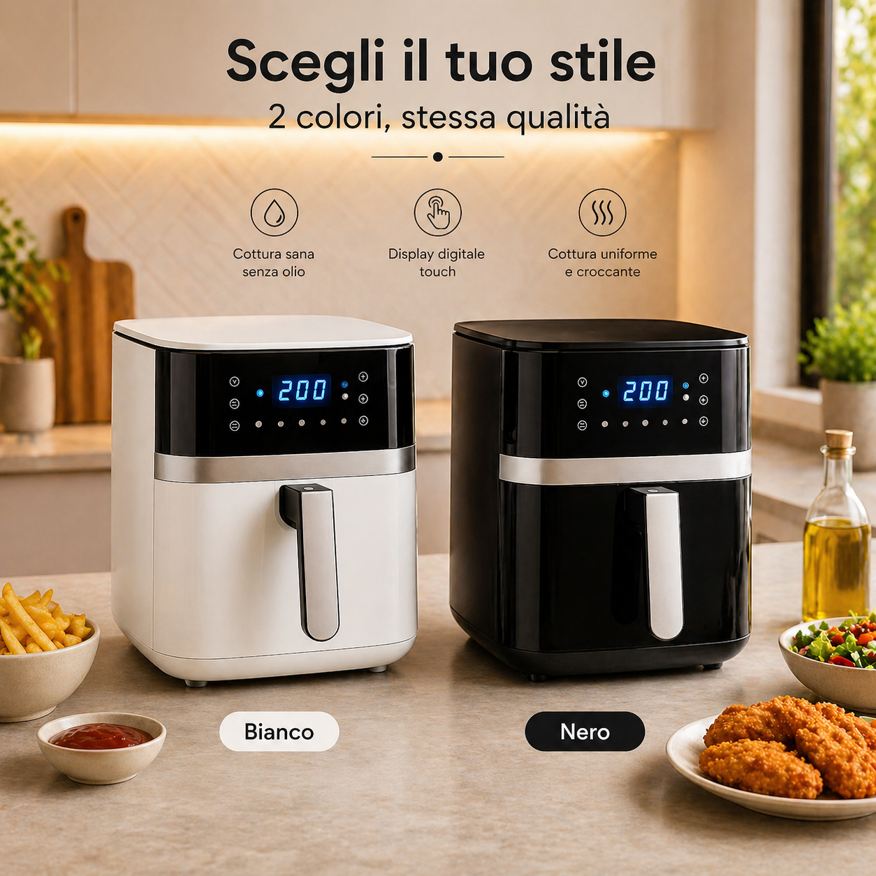 Friggitrice ad Aria Digitale 11 LT