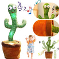 CACTUS BALLERINO GIOCATTOLO PUPAZZO PELUCHE PARLANTE CANTA BALLA LUCI E SUONI