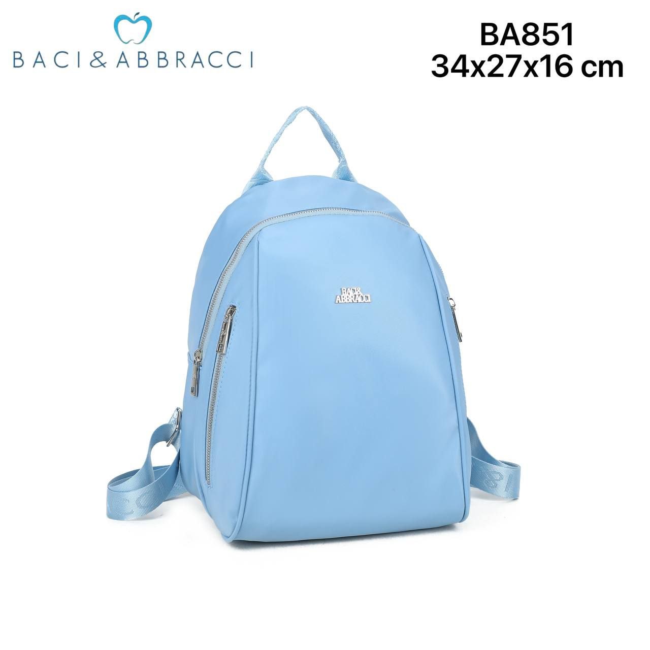 Zaino Donna Baci & Abbracci BA851 Elegante Casual Capiente Multi Tasche
