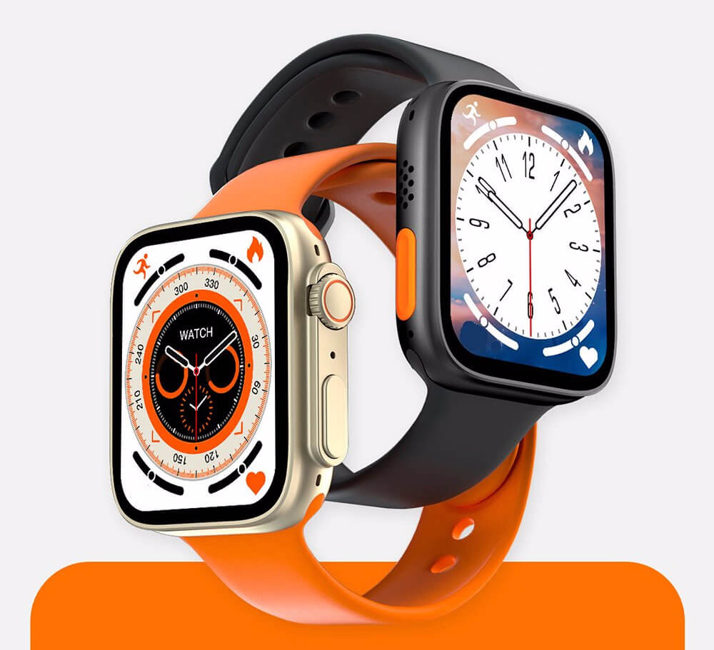SMARTWATCH OROLOGIO DA POLSO MONITORAGGIO FITNESS SALUTE ATTIVITÀ SPORTIVE QS8