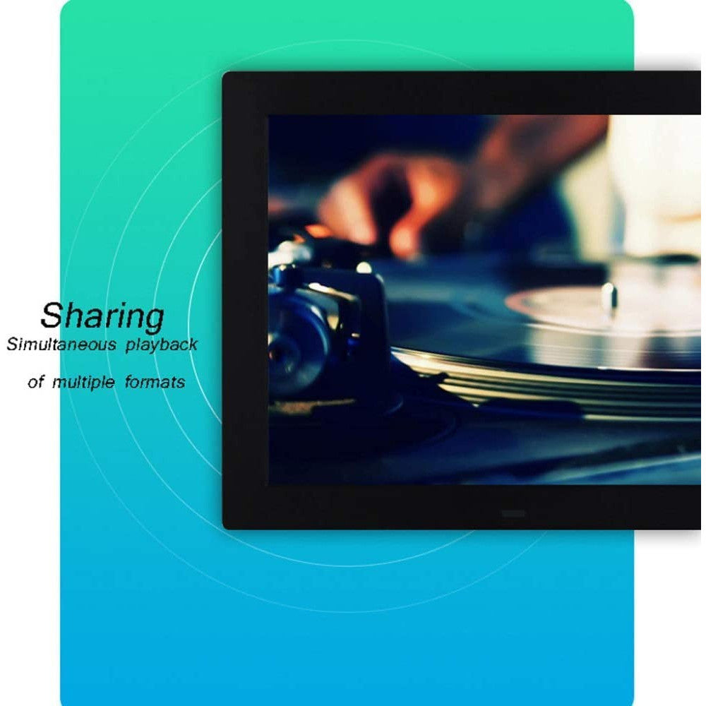 CORNICE DIGITALE 7" USB FOTO VIDEO MP3 JPG SD AVI CARD TELECOMANDO WIDE SCREEN