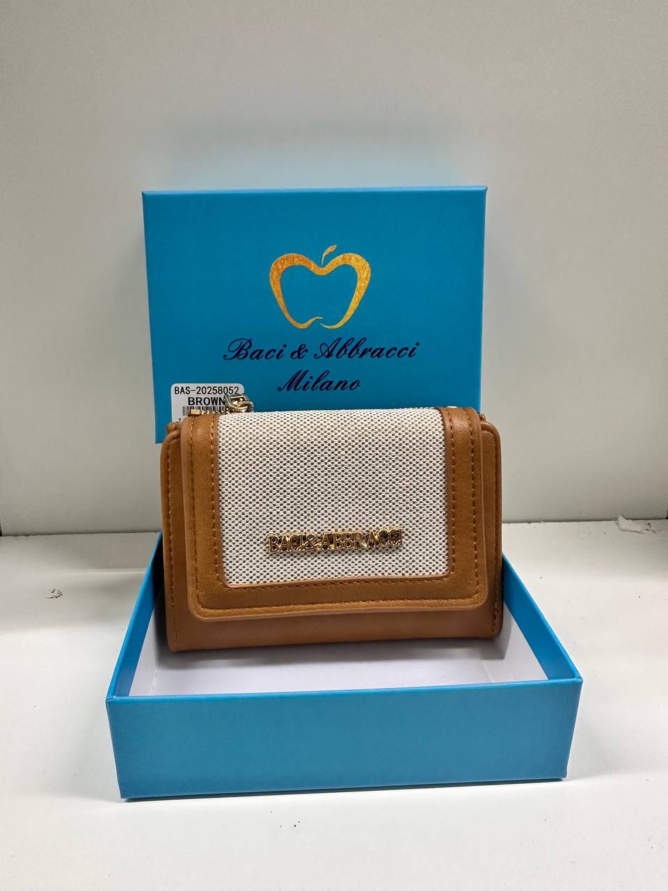 Portafoglio compatto da donna Baci & Abbracci