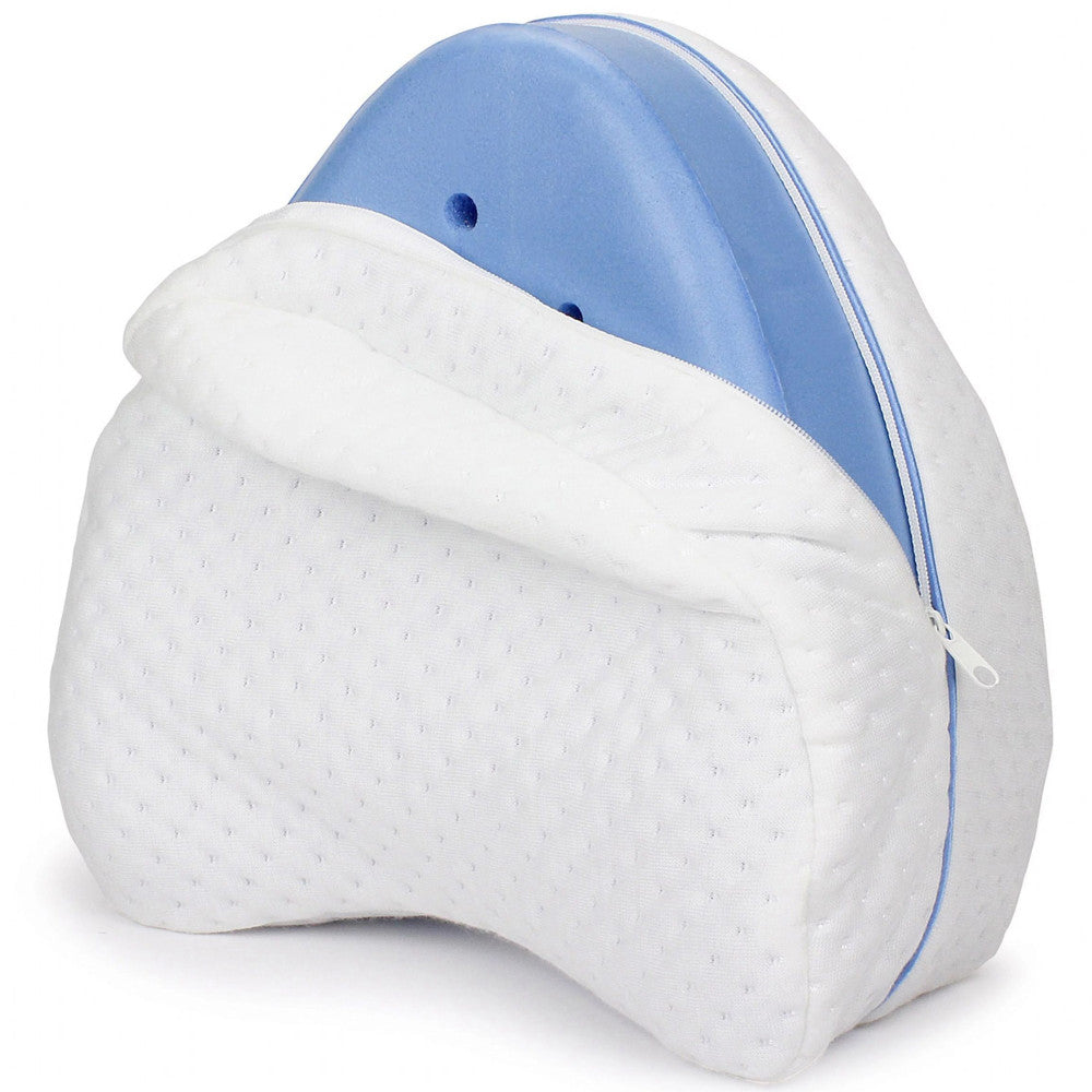 CUSCINO TRA LE GAMBE MEMORY FOAM SUPPORTO ORTOPEDICO GINOCCHIA SCHIENA LAVABILE