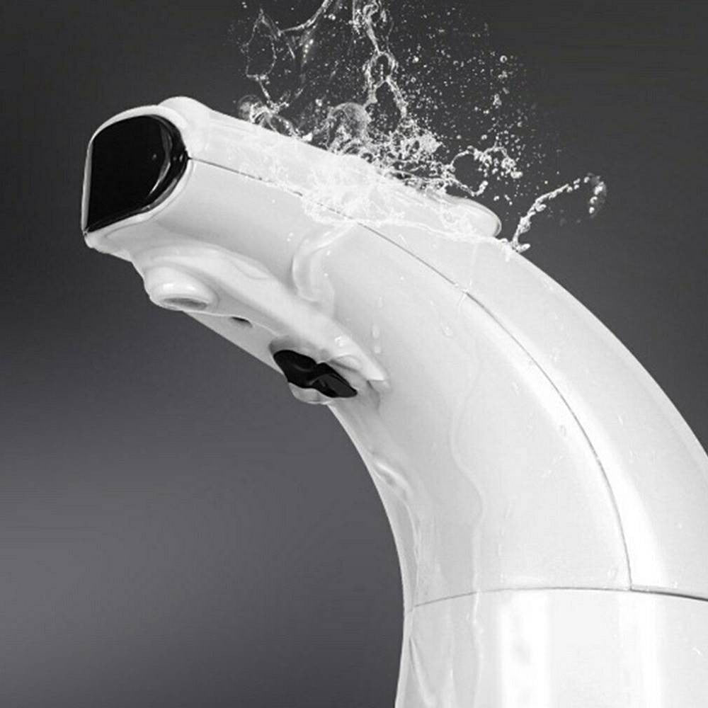DISPENSER EROGATORE AUTOMATICO SAPONE GEL SCHIUMA 340ML CON SENSORE A INFRAROSSI