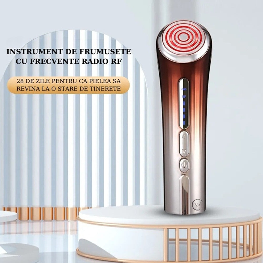 DISPOSITIVO ANTIRUGHE LIFTING FACCIALE RIVITALIZZA RASSODA SCHIARISCE VISO USB PORTATILE