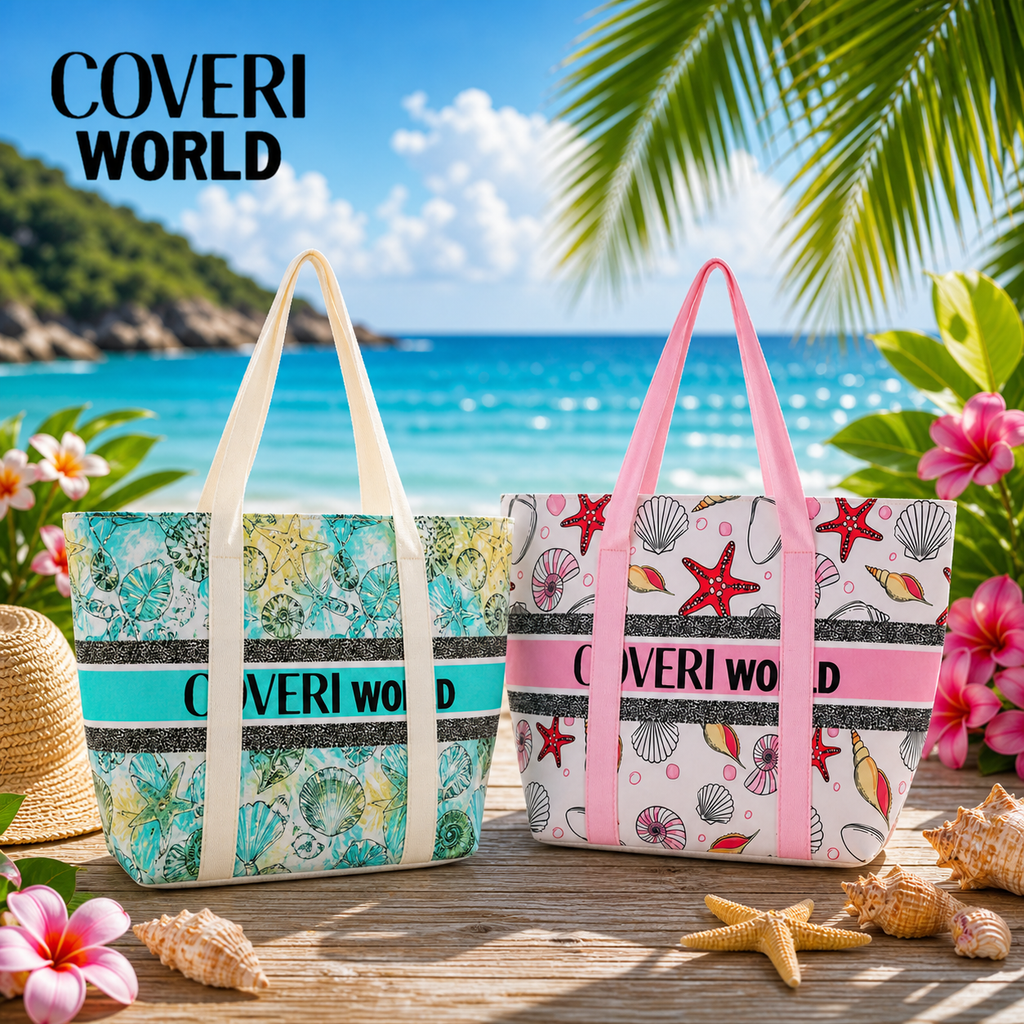Borsa Mare Coveri World – Fantasia Marina