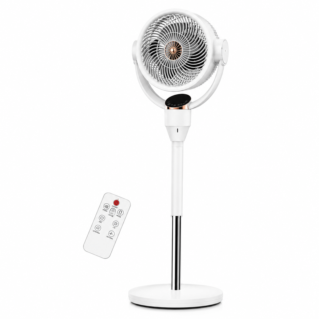 Ventilatore Smart 3D Silenzioso con Telecomando