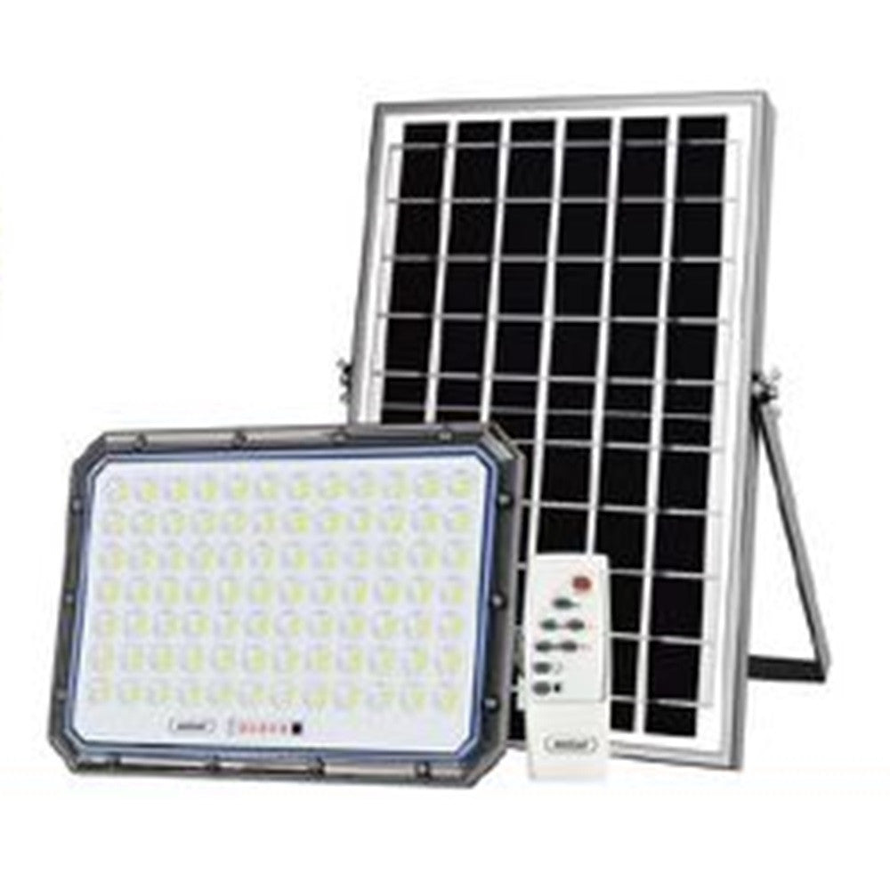 FARETTO LUCE SOLARE CON PANNELLO FOTOVOLTAICO A LED IP66 2000W TELECOMANDO GIARDINO Q-L85