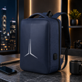 Zaino da Viaggio Business Porta PC 15,6" con USB e Fascia Trolley