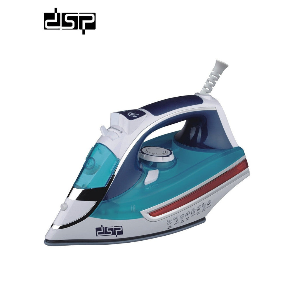 FERRO DA STIRO A VAPORE 2000 W TERMOSTATO VAPORE PIASTRA IN CERAMICA STEAM IRON