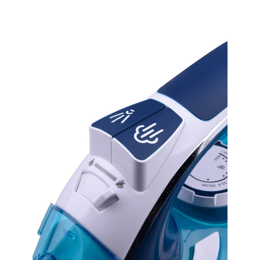 FERRO DA STIRO A VAPORE 2000 W TERMOSTATO VAPORE PIASTRA IN CERAMICA STEAM IRON