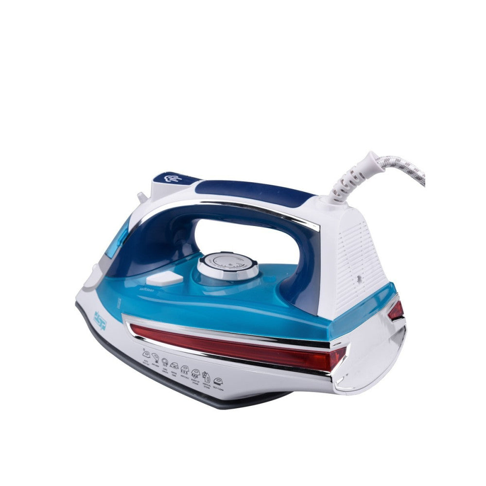 FERRO DA STIRO A VAPORE 2000 W TERMOSTATO VAPORE PIASTRA IN CERAMICA STEAM IRON