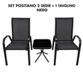 SET POSITANO – 2 SEDIE + 1 TAVOLINO