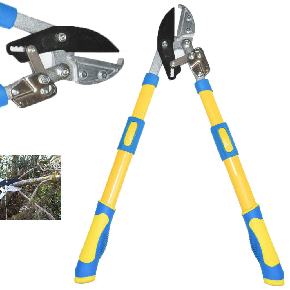 FORBICI TRONCARAMI DA GIARDINO 98 CM GRANDE APERTURA CON MANICI ALLUNGABILI POTA