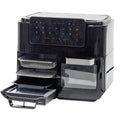FORNO + FRIGGITRICE AD ARIA MULTIFUNZIONE CON DOPPIO SECCHIO STACCABILE 12LT 2600W