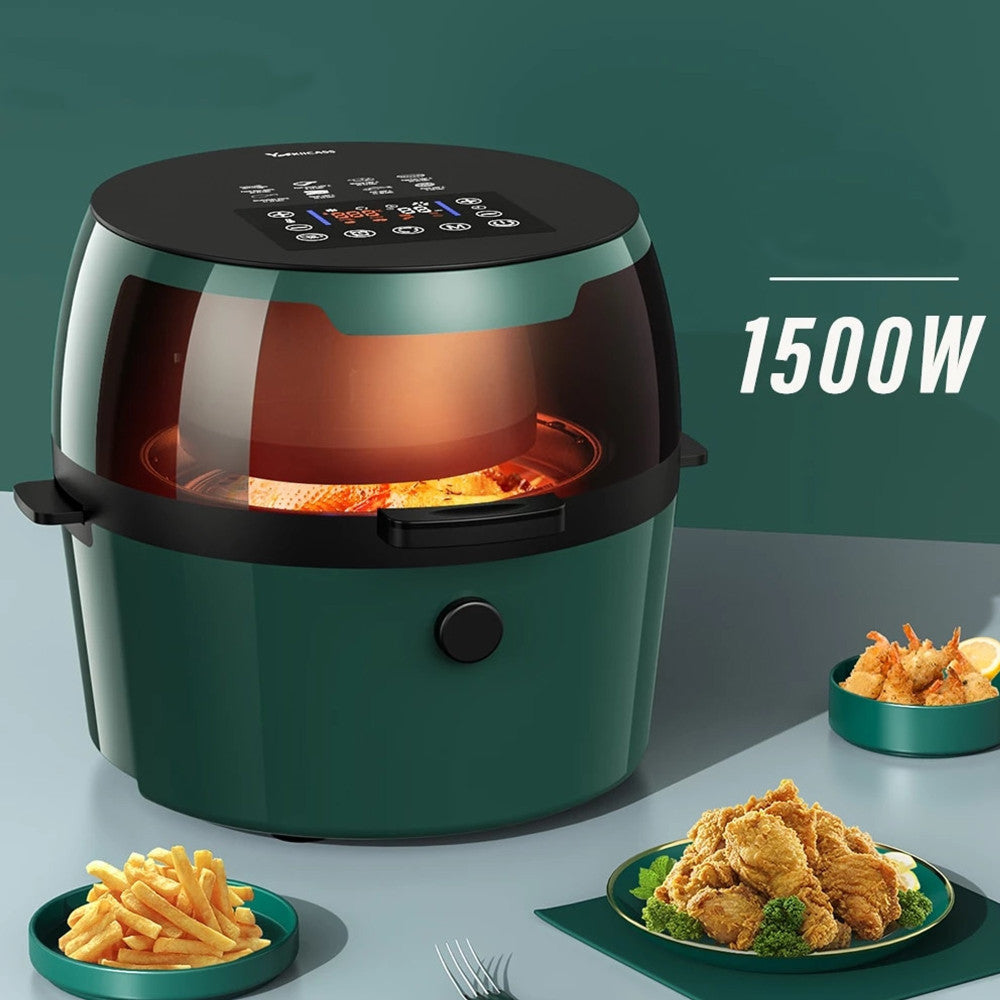 FRIGGITRICE Q-G9L DESIGN ELEGANTE FORNO FRIGGITRICE AD ARIA VISIBILE DA 9 LITRI