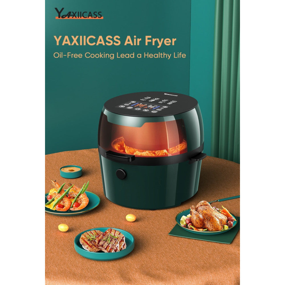 FRIGGITRICE Q-G9L DESIGN ELEGANTE FORNO FRIGGITRICE AD ARIA VISIBILE DA 9 LITRI