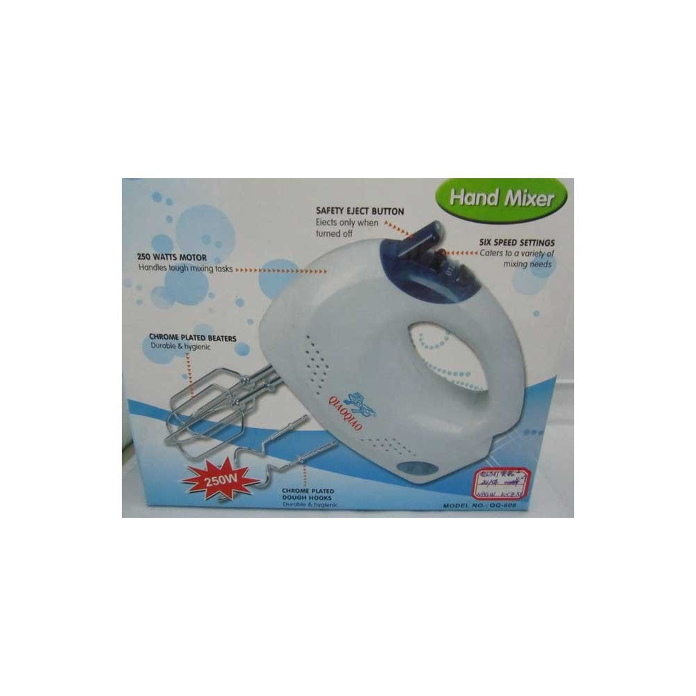 FRULLATORE MIXER SBATTITORE CON DOPPIE FRUSTE 250W SUPER LEGGERO 6 VELOCITA'