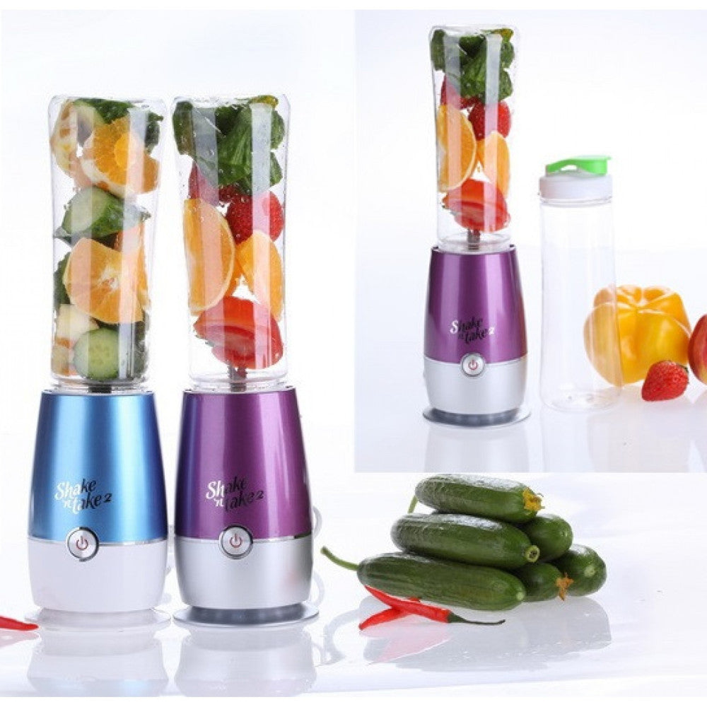 FRULLATORE SHAKE N TAKE 2 FRAPPE FRUTTA MILKSHAKE GELATO FITNESS PALESTRA