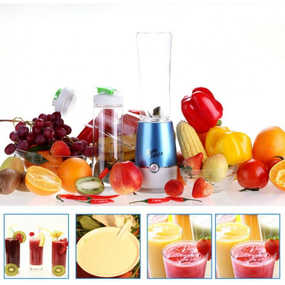 FRULLATORE SHAKE N TAKE 2 FRAPPE FRUTTA MILKSHAKE GELATO FITNESS PALESTRA