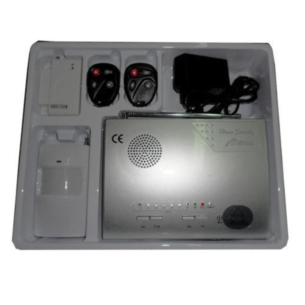 KIT ANTIFURTO ALLARME CASA SONORO WI-FI WIRELESS SENSORI SENZA FILI TELECOMANDO