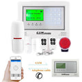 KIT ANTIFURTO CASA ALLARME DISPLAY TOUCH SCREEN COMBINATORE GSM WIRELESS AP