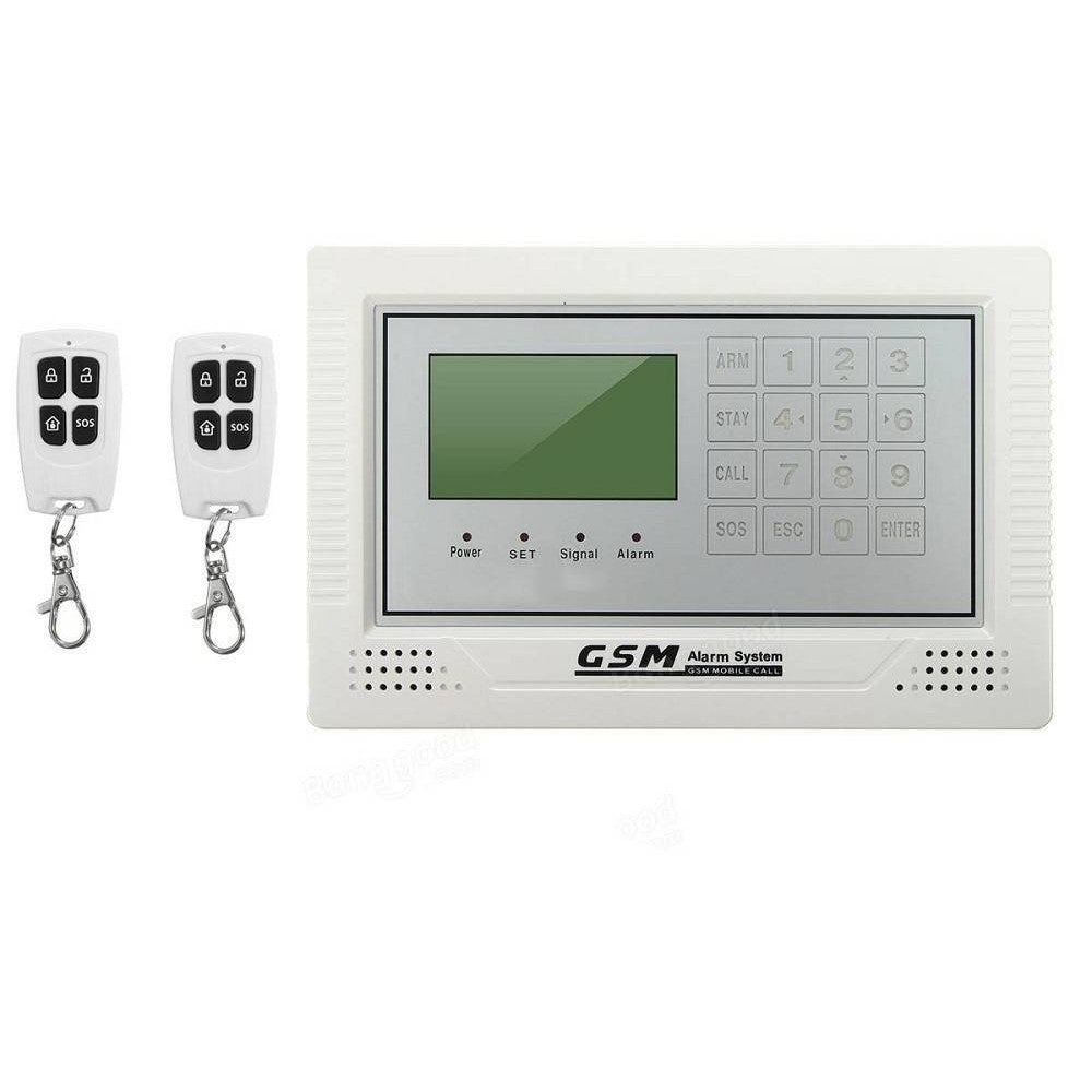 KIT ANTIFURTO CASA ALLARME DISPLAY TOUCH SCREEN COMBINATORE GSM WIRELESS AP