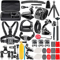 KIT CON 36 ACCESSORI PER GOPRO HERO GO PRO SJ4000 SJ5000 SJ6000 ACTION CAM SPORT