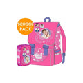 KIT SCUOLA SCHOOL PACK ZAINO ESTENSIBILE + ASTUCCIO 3 ZIP DISNEY VIOLETTA