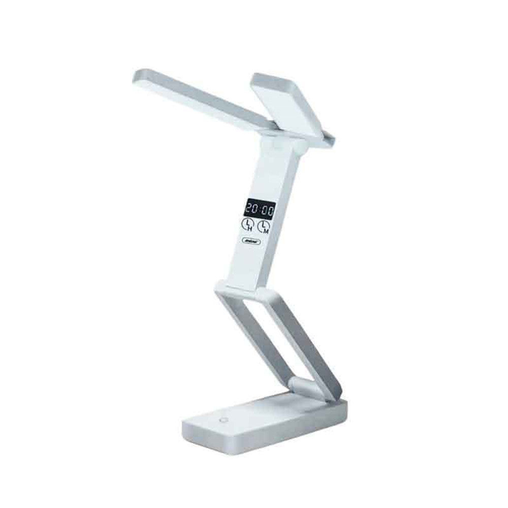 LAMPADA DA SCRIVANIA A LED RICARICABILE USB PIEGHEVOLE PORTATILE CON DISPLAY Q-LED169