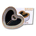 LAMPADA FORNETTO PER UNGHIE SUN D19 UV LED 288W FORMA A CUORE DECORATA DISPLAY DIGITALE