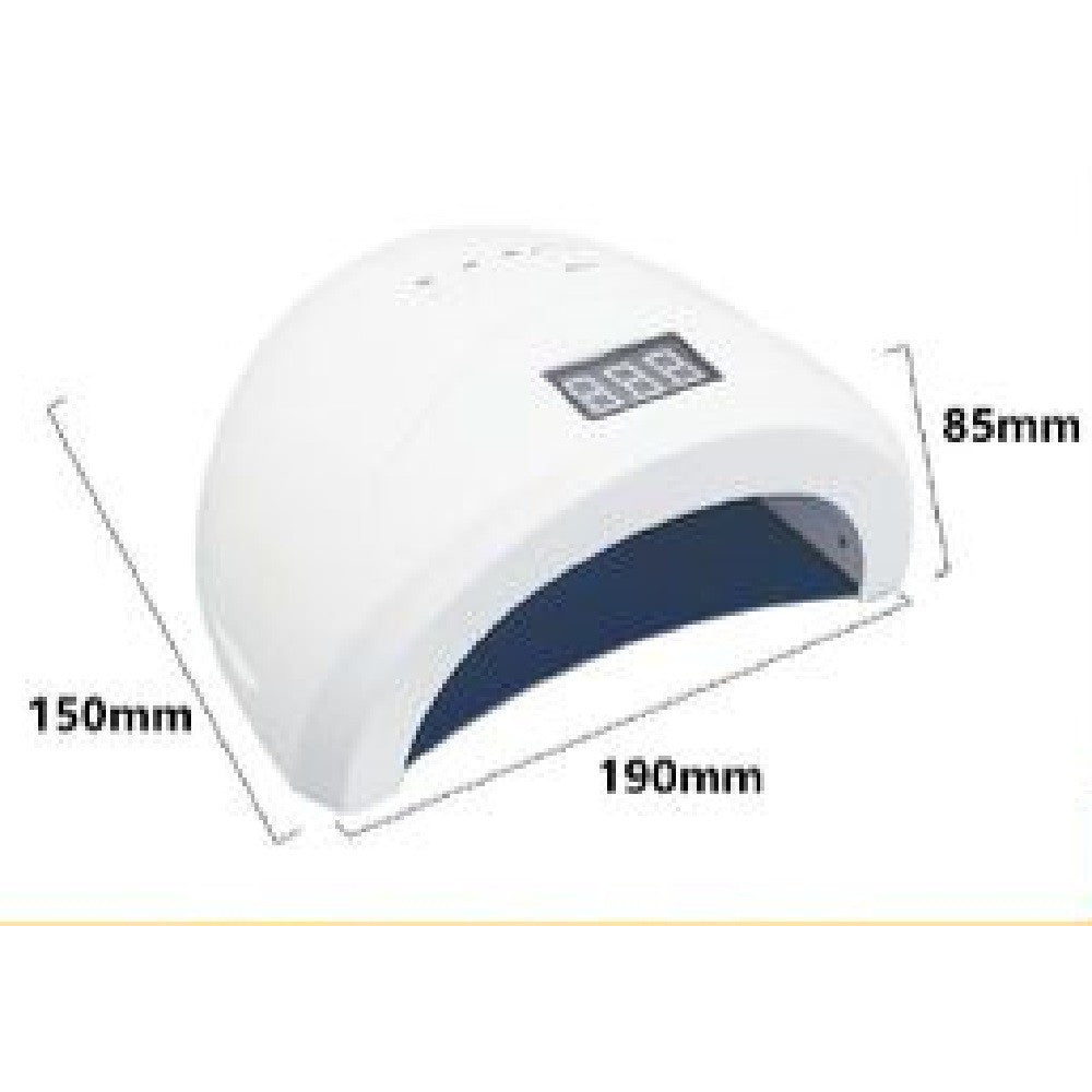 LAMPADA PER UNGHIE UV LED 48 WATT PER ASCIUGATURA SMALTO GEL DISPLAY LCD TX-9520