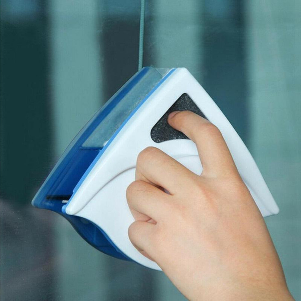 LAVAVETRI MAGNETICO PULISCI VETRO CON CALAMITA PULIZIA VETRI MAGNETICO ANGOLARE