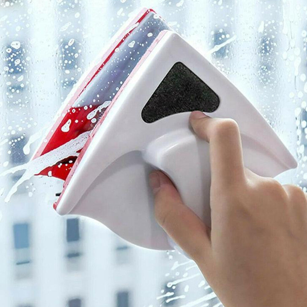 LAVAVETRI MAGNETICO PULISCI VETRO CON CALAMITA PULIZIA VETRI MAGNETICO ANGOLARE