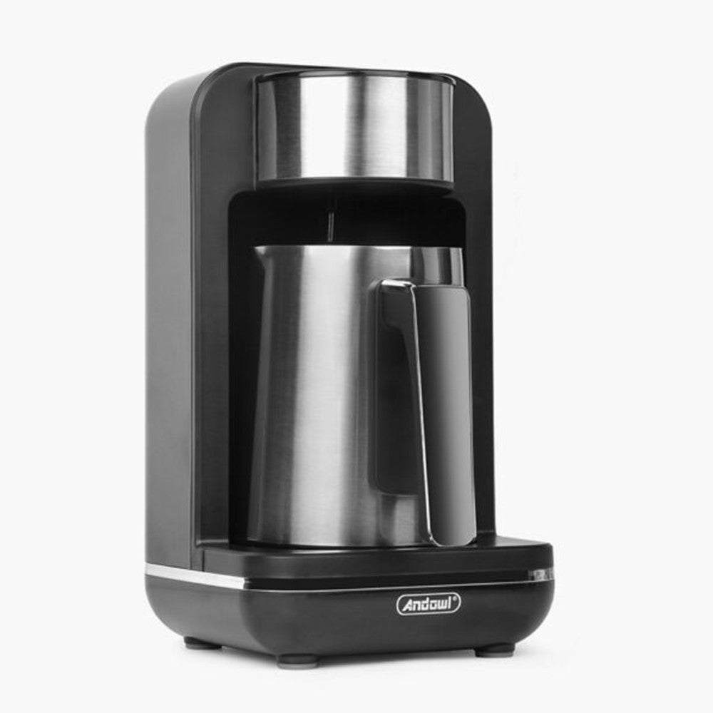 MACCHINA DA CAFFÈ CAFFETTIERA ELETTRICA 120V CAPACITÀ 4 TAZZE PER CAFFÈ TURCO GRECO Q-CF89