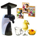 MACCHINA TUTTY PER GELATO YOGURT 200W YOGURTIERA CON FRUTTA NATURALE GHIACCIO