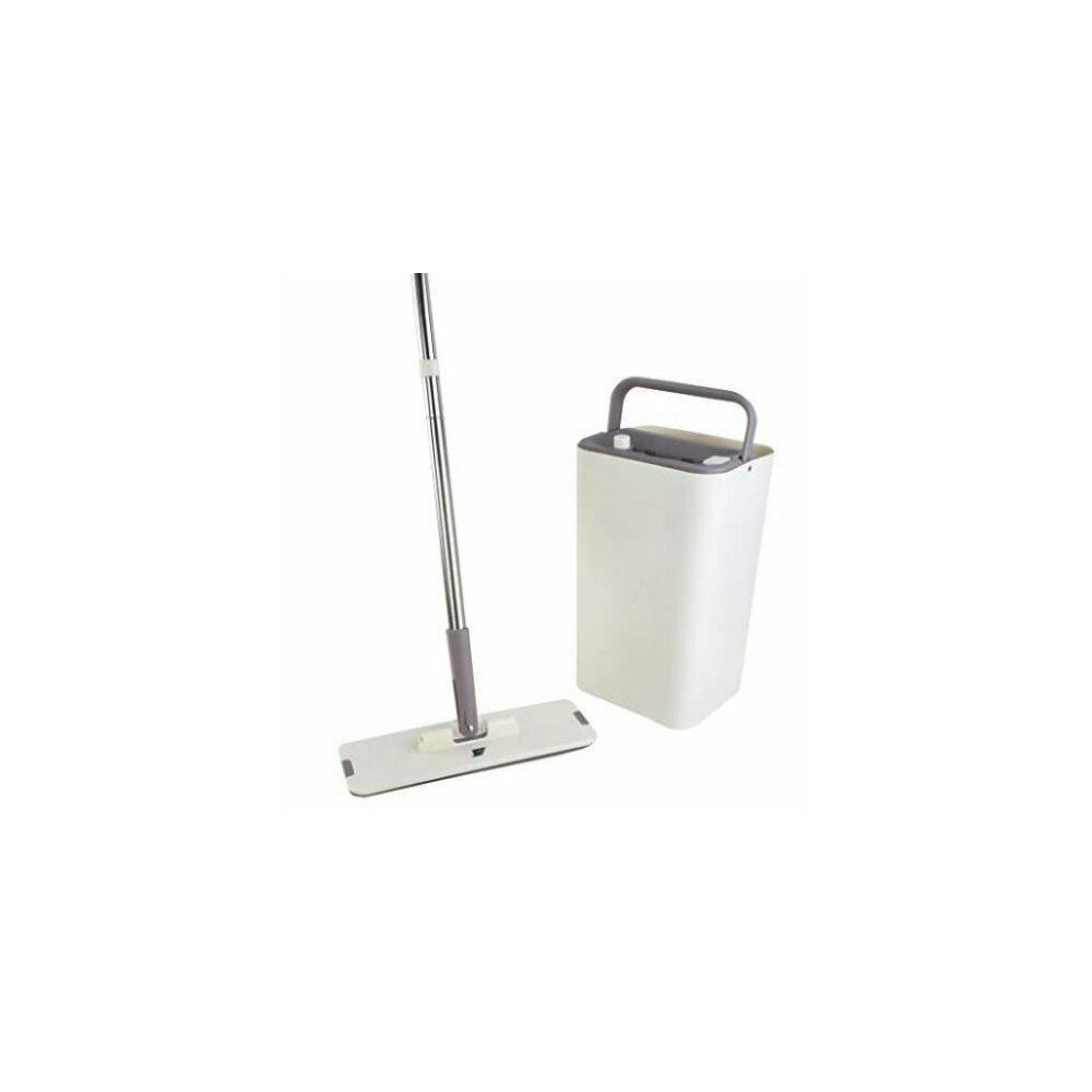MAGIC FLAT MOP MOCIO IN MICROFIBRA LAVAPAVIMENTI PRATICO CON SECCHIO STRIZZATORE