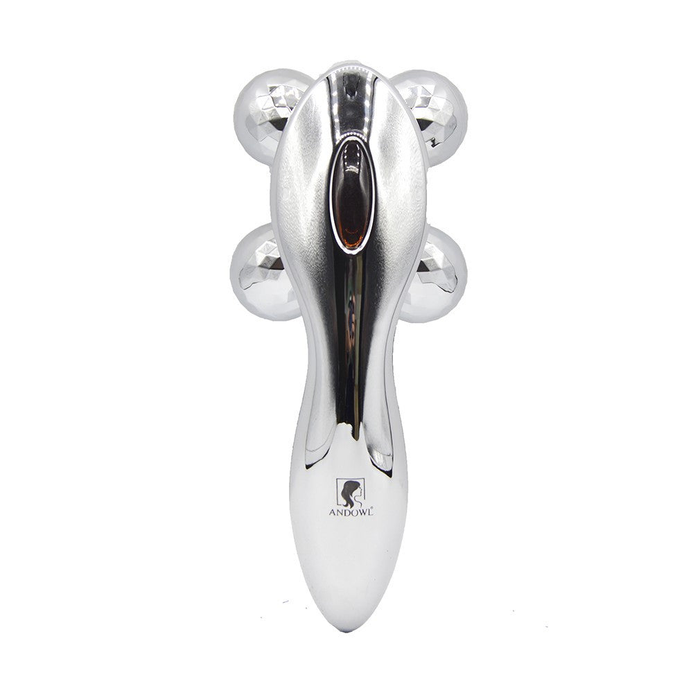 MASSAGGIATORE 4D MASSAGGIO 4 RULLI GIREVOLI A 360° PER CURA PELLE CORPO Q-AM18