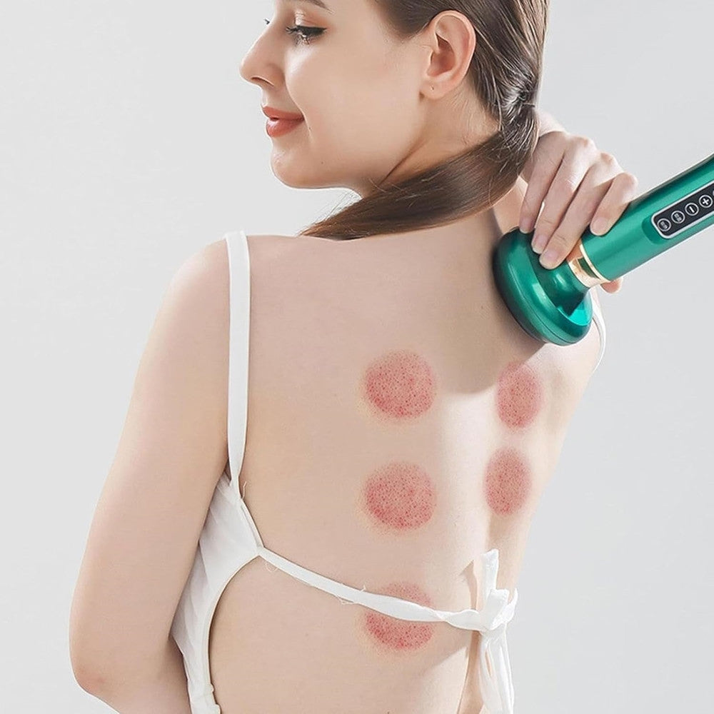 MASSAGGIATORE ANTI CELLULITE CORPO GAMBE GLUTEI ASPIRAZIONE REGOLABILE PRESSIONE CALORE