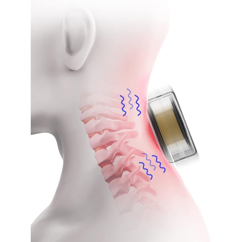 MASSAGGIATORE ELETTRICO MASSAGGIO CERVICALE SPALLA CUSCINO MASSAGGIANTE RELAX MUSCOLARE