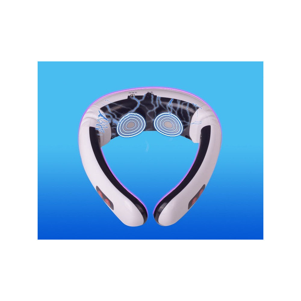 MASSAGGIATORE A IMPULSI MAGNETICI COLLO CERVICALE FASCIA TERMICA COLLO