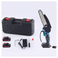 MINI MOTOSEGA ELETTRICA 6" 2 BATTERIA DA 48 V PER POTATURA TAGLIO CON VALIGETTA ACCESSORI